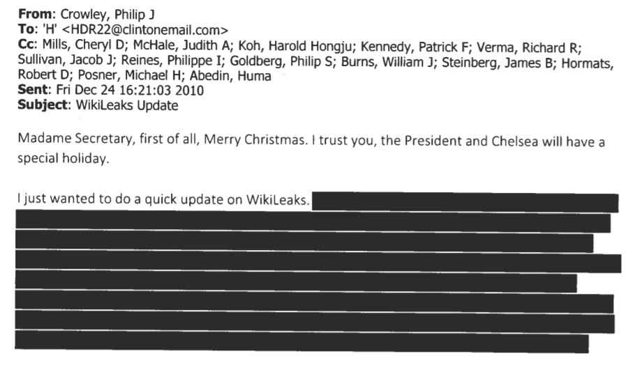 clinton redacted email