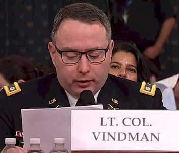 November 22, 2019 - John Solomon challenges Lt. Col. Vindman with a